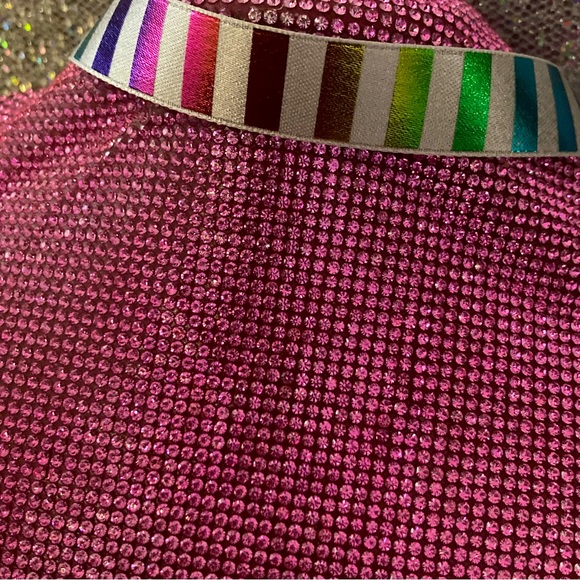 Gay Pride Rainbow Choker Necklace Holographic LGBTQ Jewelry Y2K Kawaii Lolita - Picture 11 of 16